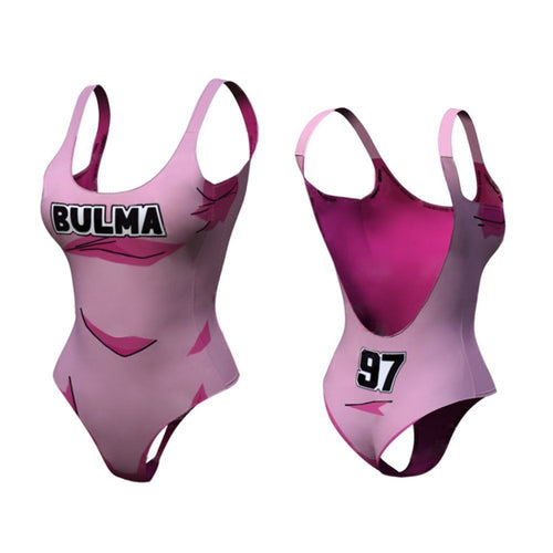 Dragon Ball Z Bulma Cosplay Swimsuit