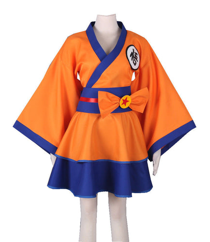 Dragon Ball Z Goku Symbol Cosplay Kimono