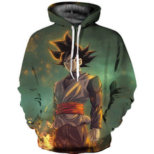 Load image into Gallery viewer, Dragon Ball Super Goku Black Hoodie