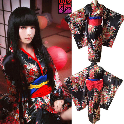 Hell Girl Ai Enma Cosplay Kimono
