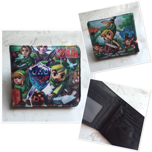 The Many Faces of Link - Zelda Bifold Wallet