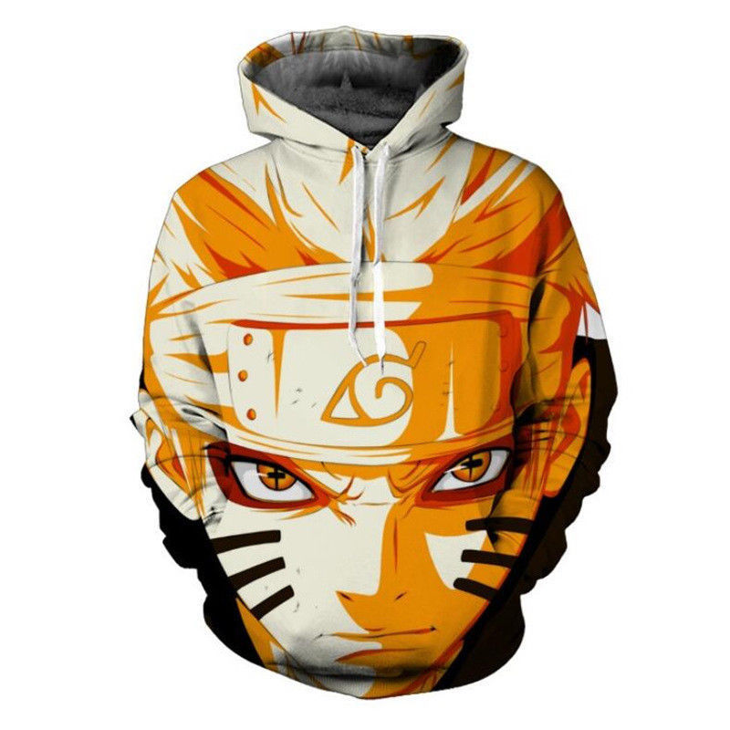 Naruto Allover Print Hoodie