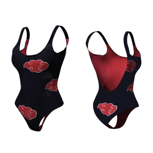 Naruto Akatsuki Cosplay Swimsuit