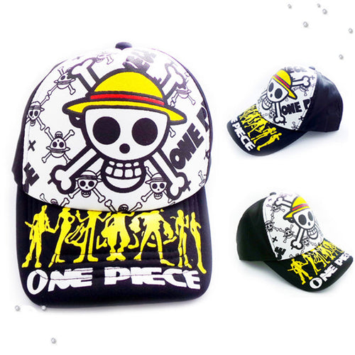 One Piece Luffy Skull Baseball Cap