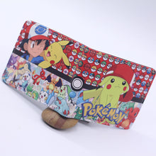 Load image into Gallery viewer, Pokemon Ash &amp; Pikachu Bi-Fold Wallet