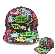Load image into Gallery viewer, Rick and Morty Catchphrases Snapback Cap