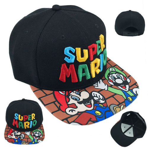Super Mario Bros Snapback Baseball Cap