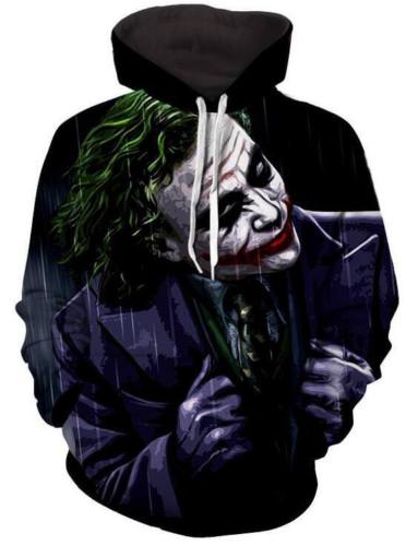 DC Comics The Joker Allover Print Hoodie